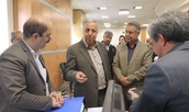 بازدید قائم مقام مدیرعامل بانک ملی ایران از شعبه مستقل میرداماد