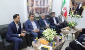 بازدید اعضای هیات مدیره بانک ملی ایران ازغرفه بانک درپنجمین نمایشگاه حمایت ازساخت داخل در صنعت نفت